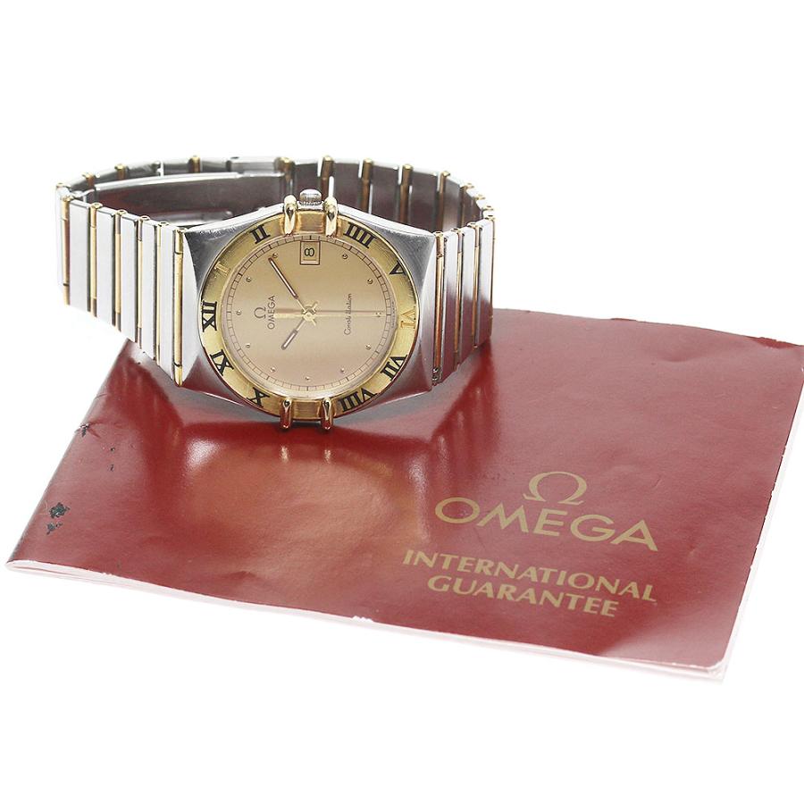 OMEGA（オメガ） ベルト訳あり コンステレーション YGコンビ フルバー 