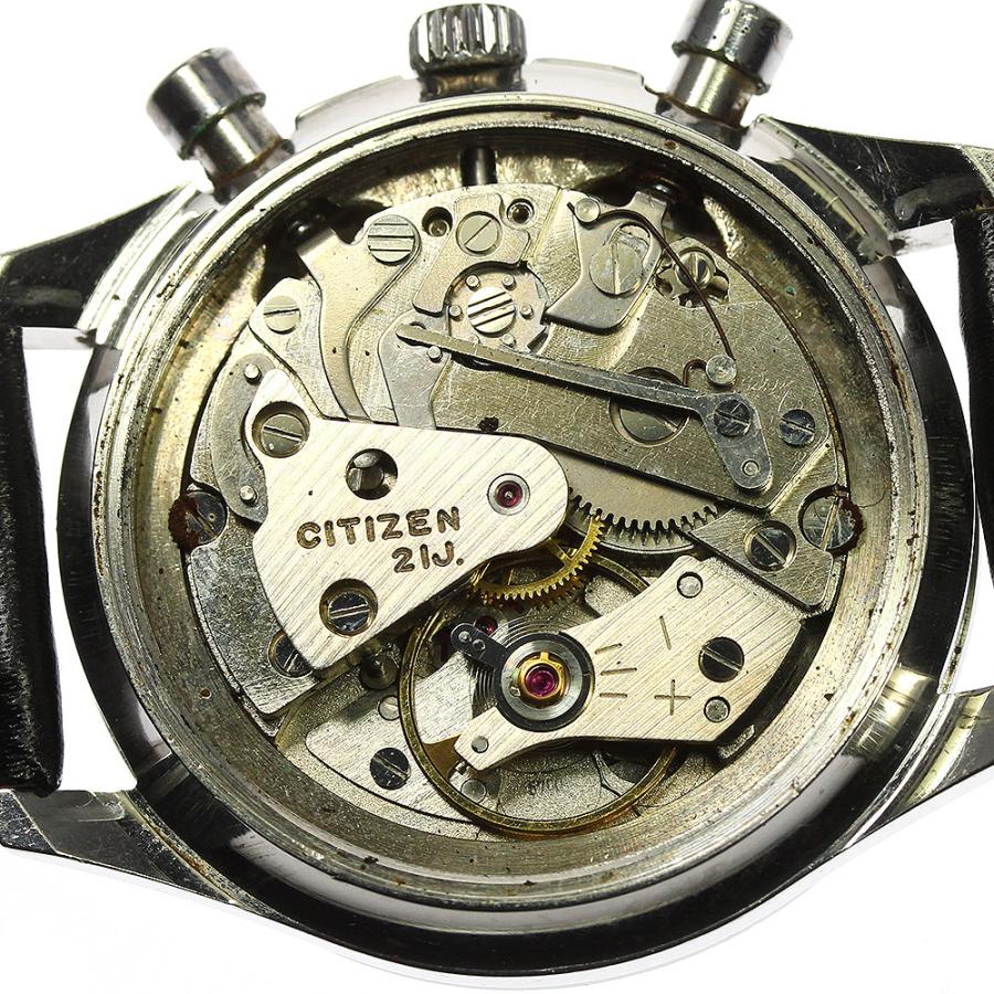 CITIZEN】シチズンクロノグラフメンズ腕時計手巻き動作品