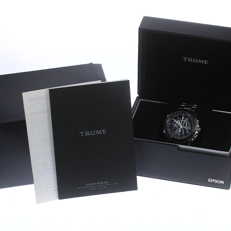 【美品】セイコーエプソンTRUME多機能GPSソーラーTR-MB5001 美品】セイコーエプソンTRUME多機能GPSソーラーTR-MB5001