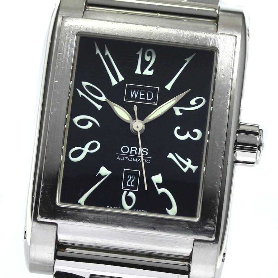ORIS オリス 585-7525-40-20 レクタンギュラー デイデイト 自動巻き 