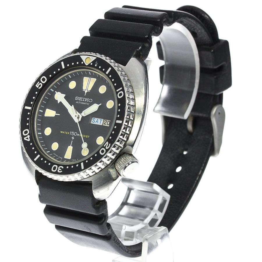 SEIKO ダイバーズウォッチ サードダイバー 6306-7000 黒文字盤
