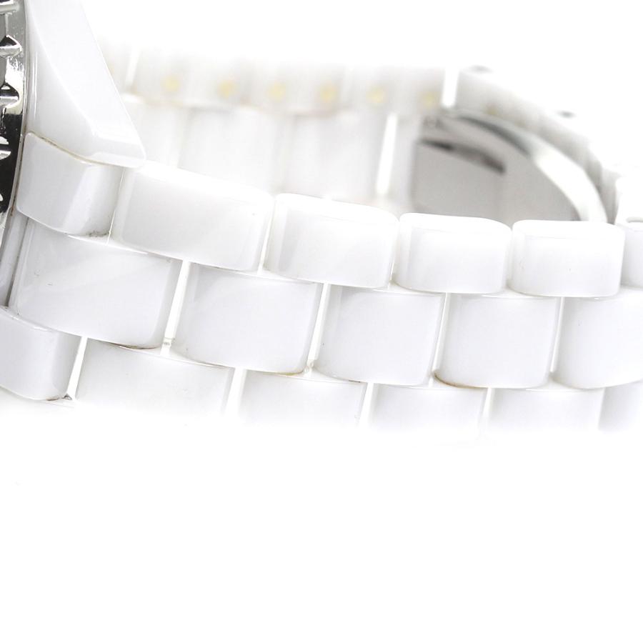 CHANEL（シャネル） CHANEL H2423 J12 白セラミック 8Pダイヤ 自動巻き