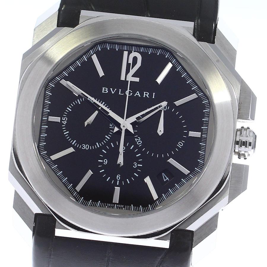ブルガリオクトクロノグラフBGO41SCH ヴェロチッシモ　極美品　国内正規品 BVLGARI（ブルガリ） BVLGARI BGO41SCH オクト ヴェロチッシモ クロノ