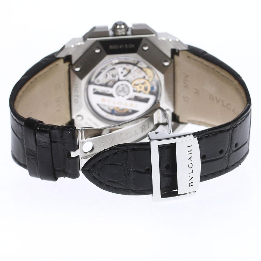 ブルガリオクトクロノグラフBGO41SCH ヴェロチッシモ　極美品　国内正規品 BVLGARI（ブルガリ） BVLGARI BGO41SCH オクト ヴェロチッシモ クロノ