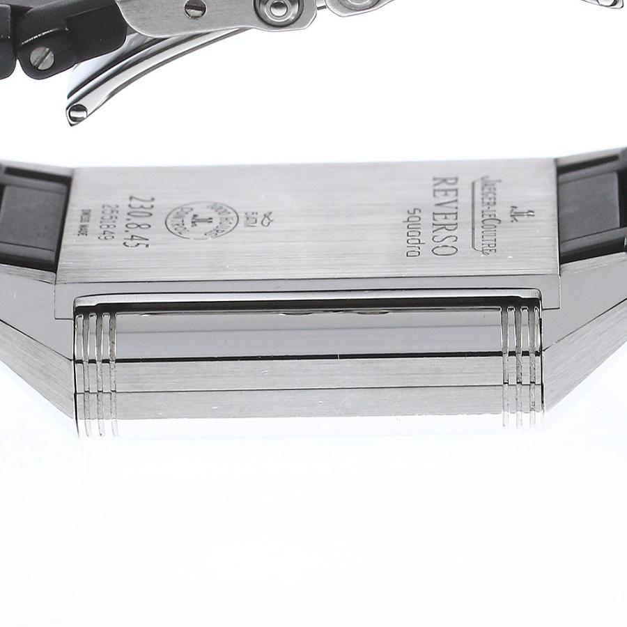 JAEGER-LECOULTRE ジャガー・ルクルト 230.8.45 レベルソ スクアドラ クロノグラフ 自動巻き メンズ 良品 箱付き ...