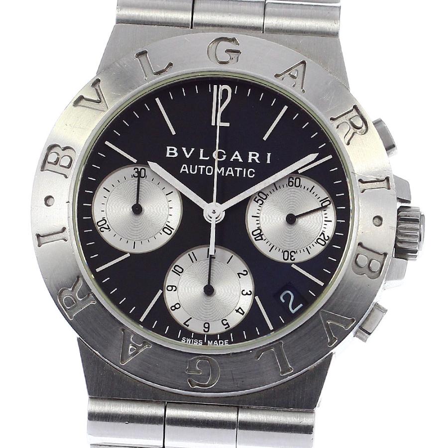 BVLGARI ジャンク ブルガリ CH35S ディアゴノ スポーツ クロノグラフ 自動巻き メンズ 箱付き_752669 : CLOSER ...
