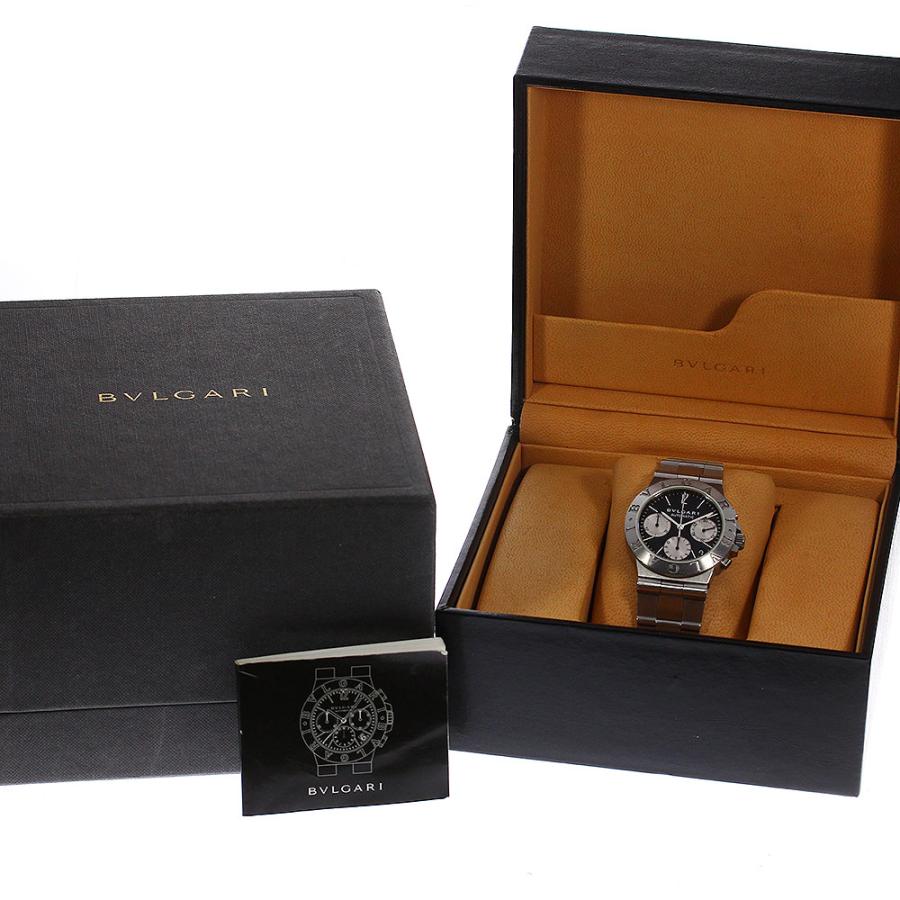 BVLGARI ジャンク ブルガリ CH35S ディアゴノ スポーツ クロノグラフ 自動巻き メンズ 箱付き_752669 : CLOSER ...