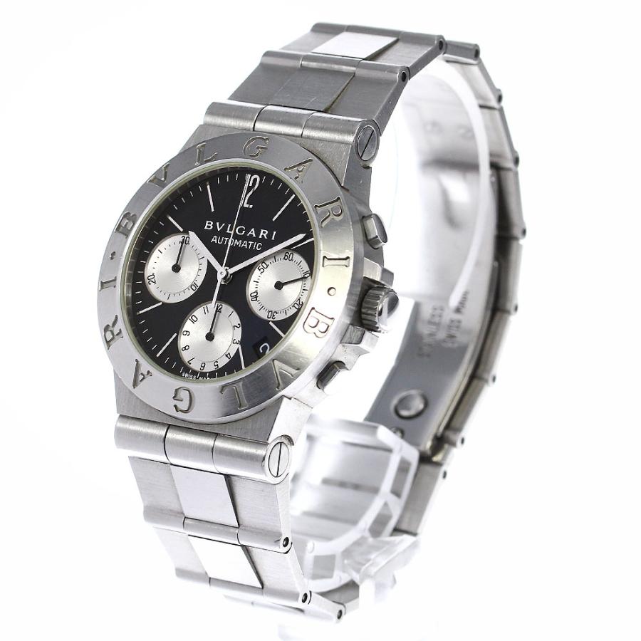BVLGARI ジャンク ブルガリ CH35S ディアゴノ スポーツ クロノグラフ 自動巻き メンズ 箱付き_752669 : CLOSER ...