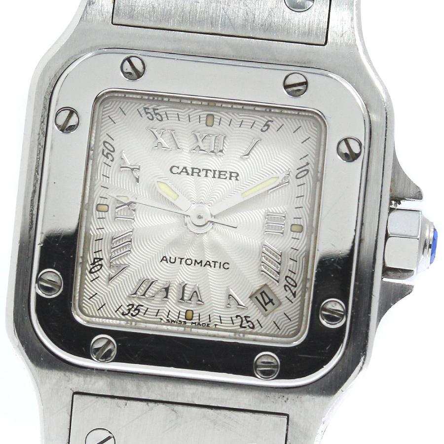 カルティエ サントスガルベ SM 20周年記念モデル W20044D6 自動巻き Cartier（カルティエ） CARTIER W20044D6 サントスガルベSM 20周年限定