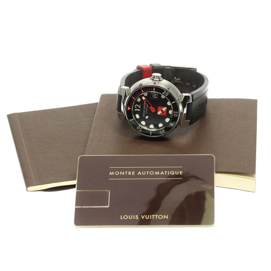 ルイ・ヴィトン LOUIS VUITTON Q113A タンブール ダイビング デイト  