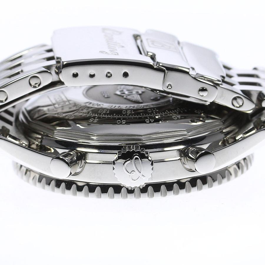 ブライトリング BREITLING A13322 オールドナビタイマー クロノグラフ デイト 自動巻き メンズ 良品 _753002 ...
