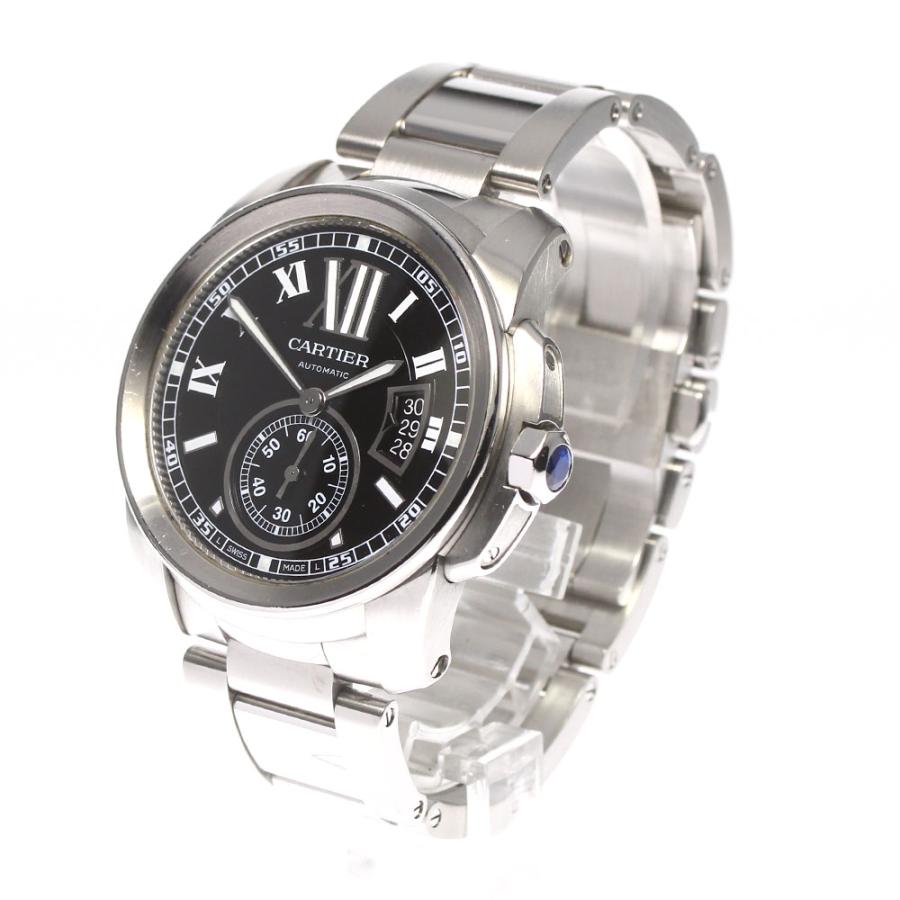 カルティエ CARTIER W7100016 カリブル ドゥ カルティエ デイト 自動巻き メンズ 保証書付き_796172 Cartier（カルティエ） CARTIER W7100016 カリブル ドゥ デイト 自動