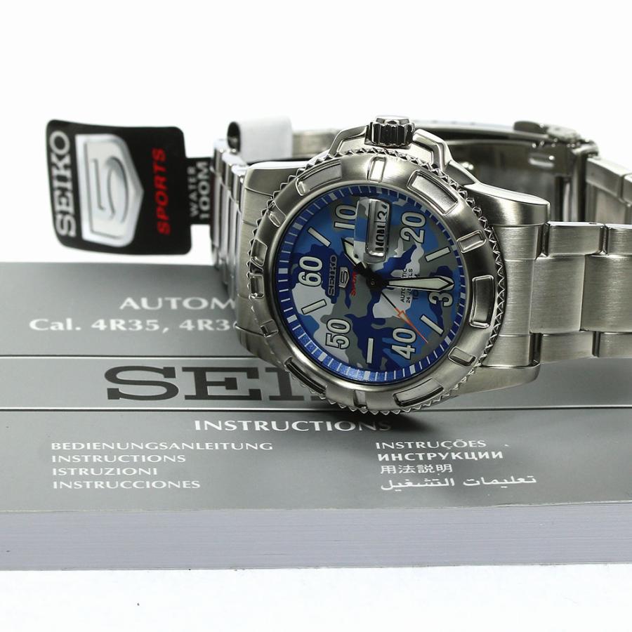 SEIKO セイコー 4R36-00N0 ファイブスポーツ デイデイト 自動巻き 