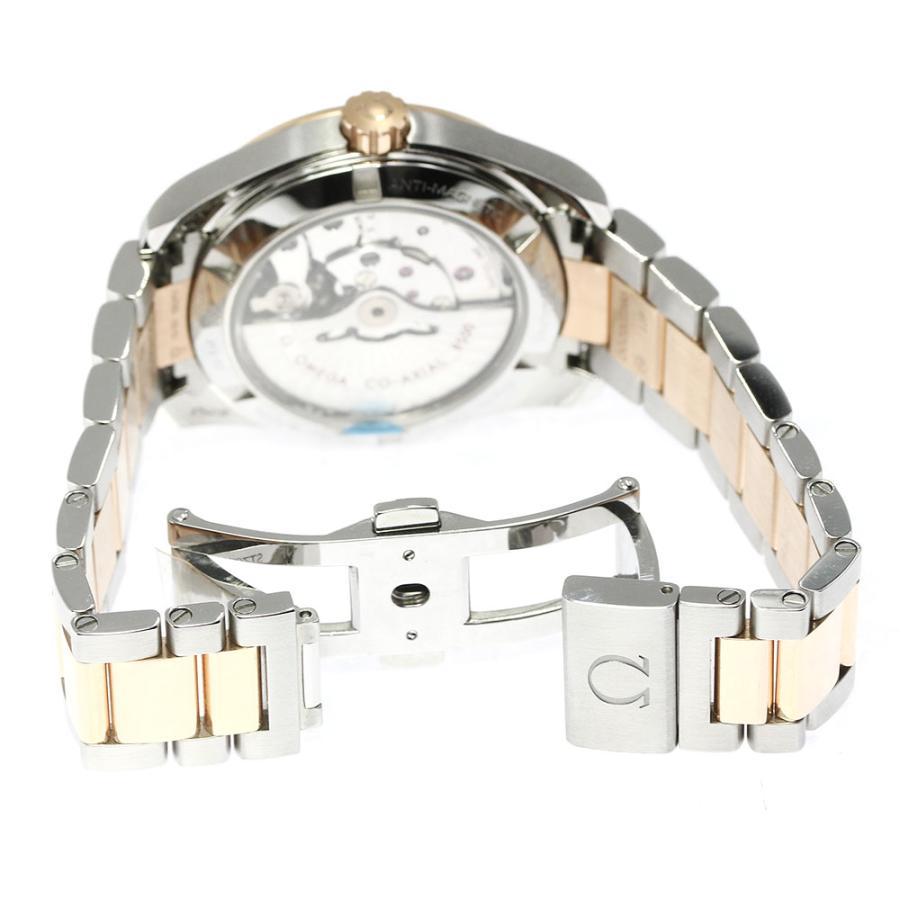☆美品★箱・保証書付き【OMEGA】オメガ シーマスター アクアテラ 150M ダイヤベゼル 11P 231.25.39.21.55.001 自動巻き レディース_701304 OMEGA（オメガ） OMEGA 231.25.39.21.55.001 シーマスター アクアテラ
