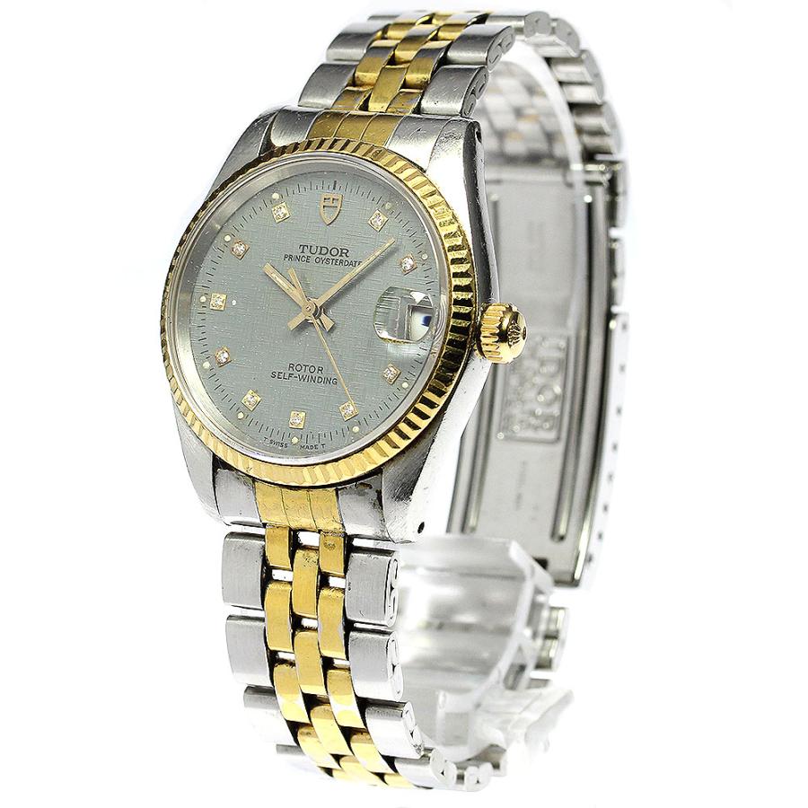 訳あり チュードル TUDOR 72033 プリンスオイスターデイト YGベゼル Cal.2824-2 10Pダイヤ 自動巻き ボーイズ ...