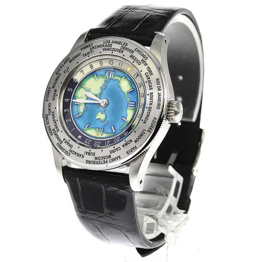 ジャンク シェルマン Shellman 6880-T000673TA ワールドタイム 