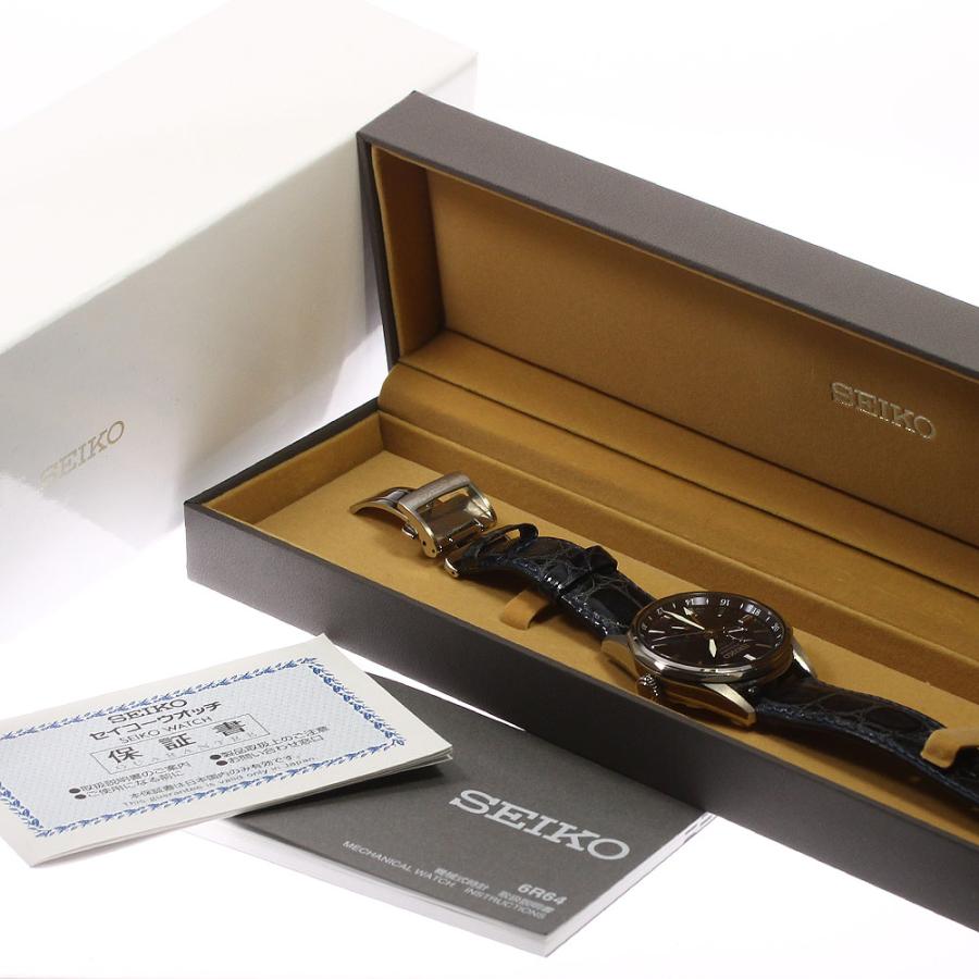 SEIKO セイコー SARF013/6R64-00E0 プレサージュ パワーリザーブ GMT  