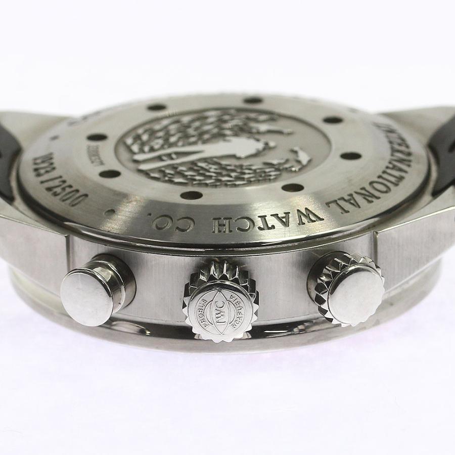 IWC SCHAFFHAUSEN ベルト訳あり IW378101 アクアタイマー クストー  