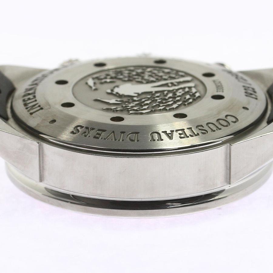 IWC SCHAFFHAUSEN ベルト訳あり IW378101 アクアタイマー クストー  