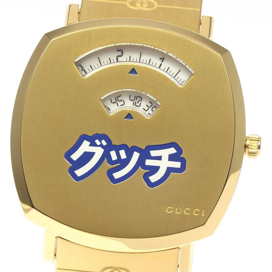 GUCCI グッチ YA157428/157.3 グリップ 日本限定モデル クォーツ