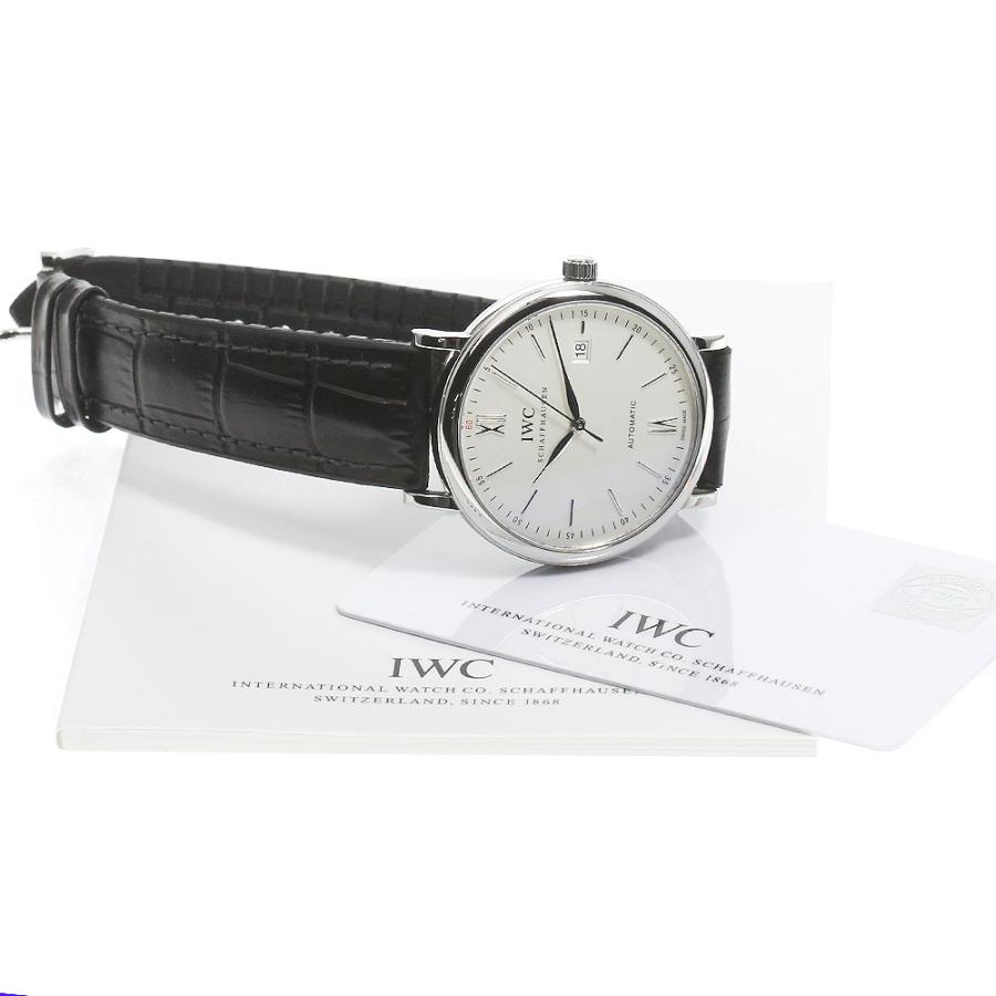 IWC SCHAFFHAUSEN IW356501 ポートフィノ デイト自動巻き IWC SCHAFFHAUSEN ☆良品【IWC SCHAFFHAUSEN】IWC ポートフィノ