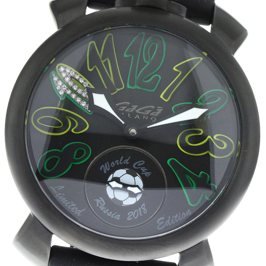 GaGa MILANO マヌアーレ48MM クロノグラフ 外箱・保証書付き 楽天市場】ガガミラノ GaGa MILANO 5310.02.GR マヌアーレ48