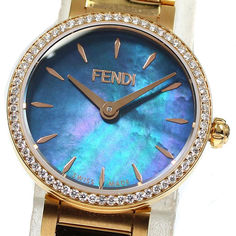 FENDI（フェンディ） フォーエバー ダイヤベゼル クォーツ レディース