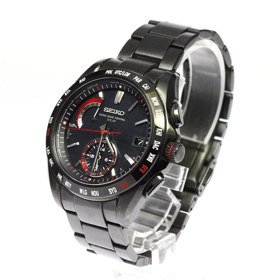 希少 良品 SEIKO ブライツ SAGA091 電波ソーラー ブラック SEIKO（セイコー） SEIKO SAGA091 ブライツ デイト ソーラー電波