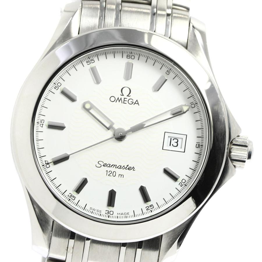 オメガ OMEGA 2511.21 シーマスター120 デイト クォーツ メンズ 良品 _755066 OMEGA（オメガ） OMEGA 2511.21 シーマスター120 デイト クォーツ