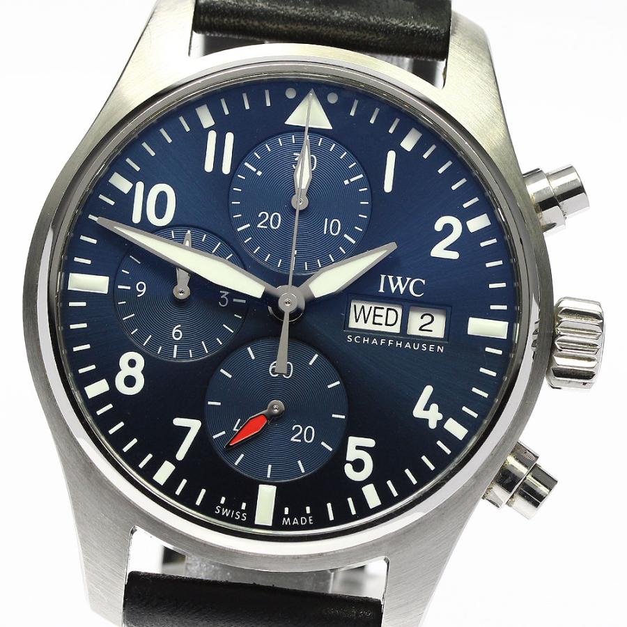 IWC IWC SCHAFFHAUSEN IW388101 パイロットウォッチ クロノグラフ 41 デイデイト 自動巻き メンズ 極美品 箱・保証書付き_772826 IWC SCHAFFHAUSEN（IWCシャフハウゼン） IWC SCHAFFHAUSEN IW388101