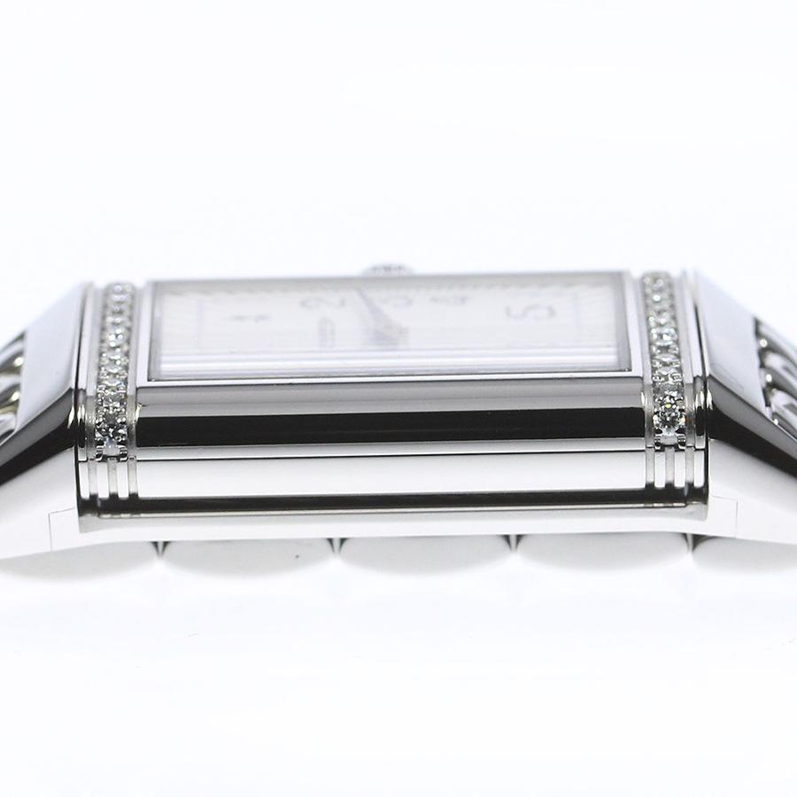 ジャガー・ルクルト JAEGER-LECOULTRE Q3288120 レベルソワン ベゼルダイヤ クォーツ レディース 良品 保証書付き_755262【ev20】 JAEGER-LECOULTRE（ジャガー・ルクルト） JAEGER-LECOULTRE Q3288120