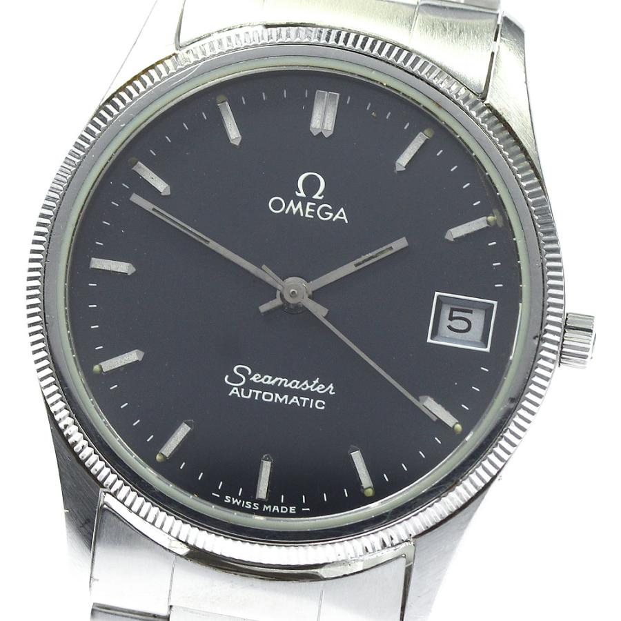 OMEGA Seamaster 自動巻き時計 OMEGA オメガ Ref.166.0277 シーマスター Cal.1110 WGベゼル