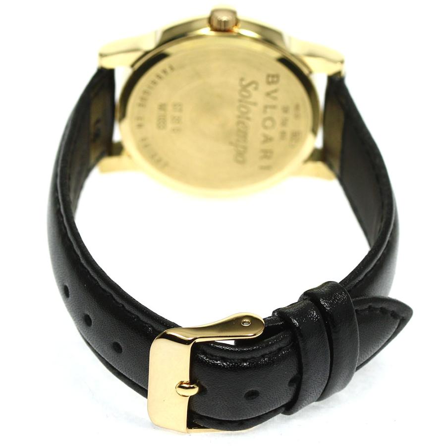 BVLGARI（ブルガリ） BVLGARI ST35G ソロテンポ K18YG クォーツ メンズ