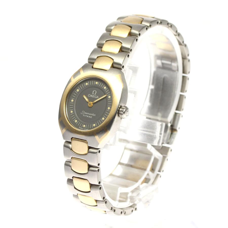 稼働確認済みOMEGA Seamaster ポラリス クォーツ レディース 楽天市場】OMEGA(オメガ）シーマスターポラリス レディース
