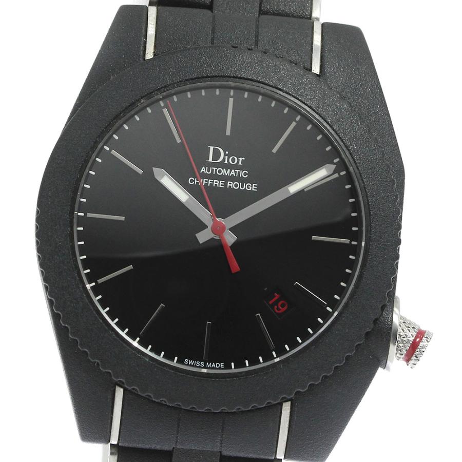 ディオール Dior CD084540R001 シフルルージュ デイト 自動巻き メンズ 