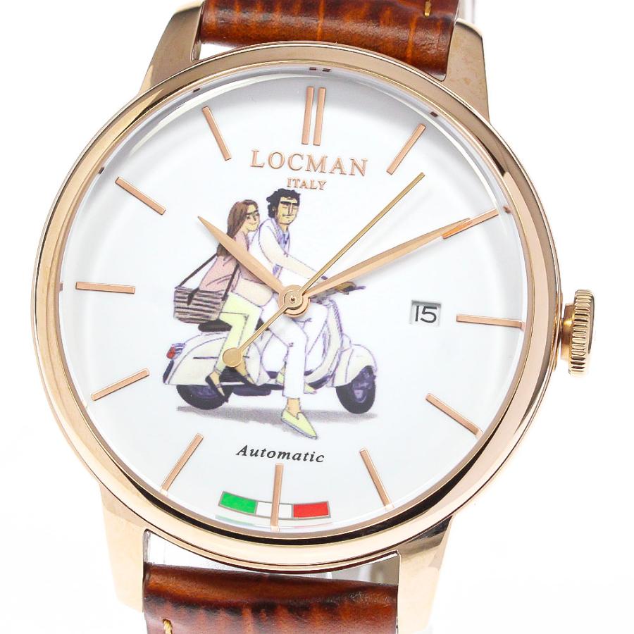 ロックマン LOCMAN 255-AISI 316 遠山晃司 ロマンティコ La Dolce Vita Italiana 自動巻き メンズ 未使用品 保証書付き_756609 LOCMAN（ロックマン） LOCMAN 255-AISI 316 遠山晃司 ロマンティコ La