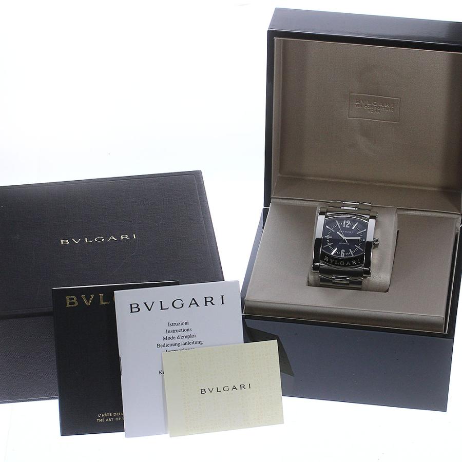 ブルガリ BVLGARI AA48S アショーマ デイト 自動巻き メンズ 良品 箱付き_756642｜closer0510｜02