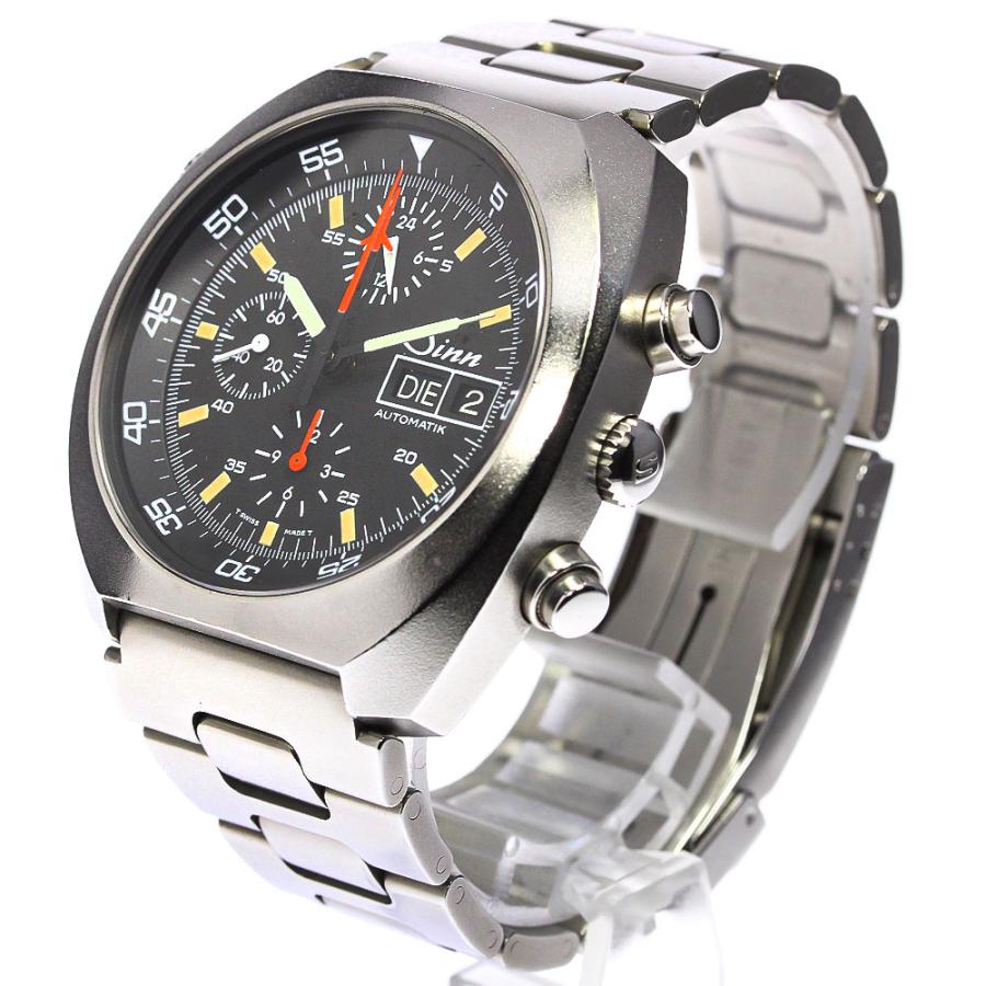 Sinn（ジン） Sinn 142 スペースクロノ クロノグラフ 自動巻き メンズ