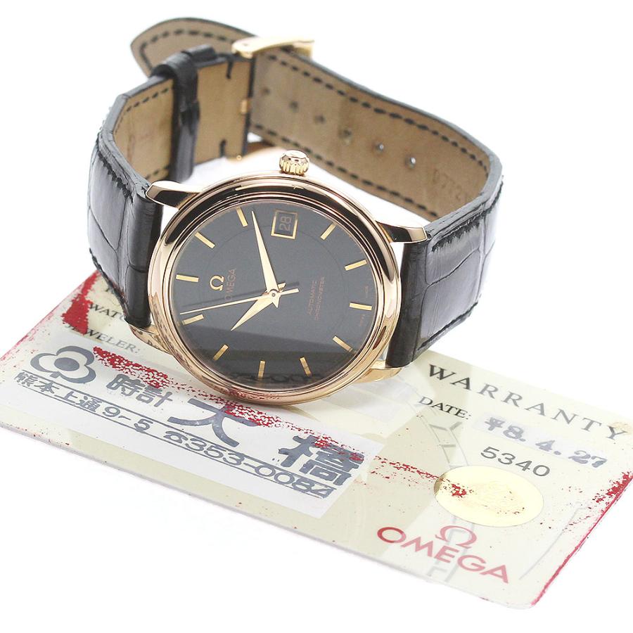 OMEGA（オメガ） OMEGA 4601.54.11 デビル プレステージ K18PG デイト