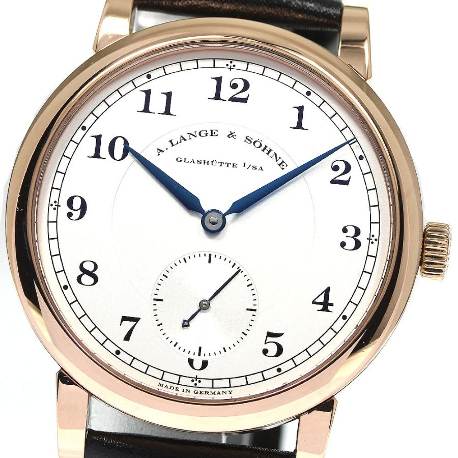 ランゲ＆ゾーネ A.LANGE＆SOHNE 233.032 スモールセコンド K18PG 手 