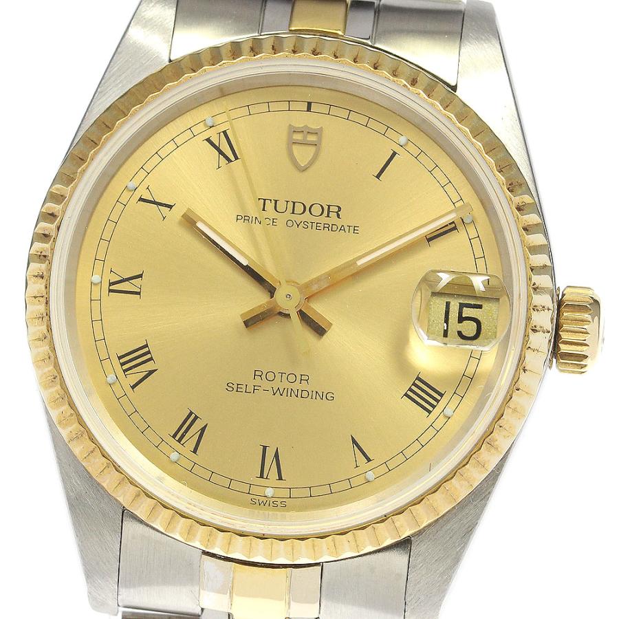 TUDOR チュードル 72033 プリンス オイスターデイト YGコンビ Cal.2824 