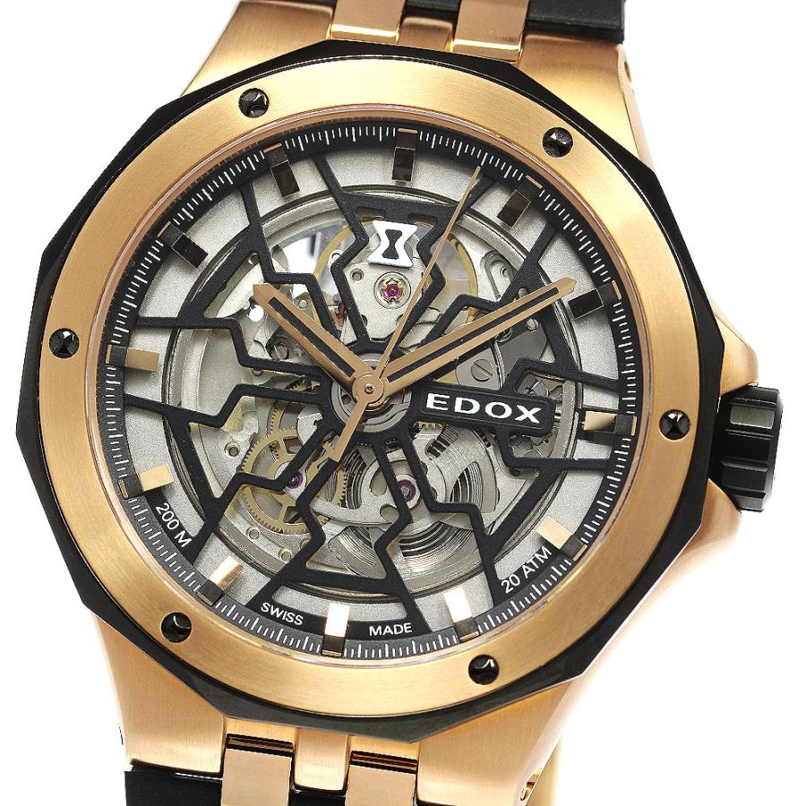 エドックス EDOX 85303-357RN-NRN デルフィン メカノ 自動巻き メンズ 