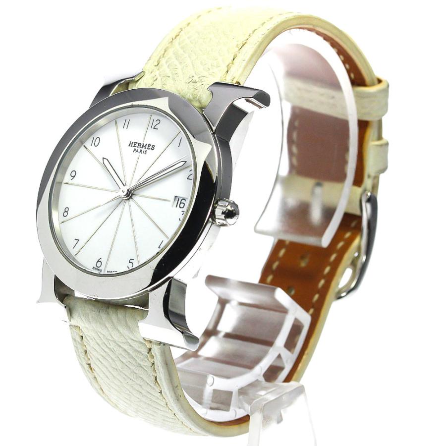 エルメス HERMES HR1.510 Hウォッチ ロンド デイト クォーツ レディース _948715 HERMES（エルメス） HERMES HR1.510 Hウォッチ ロンド デイト クォーツ
