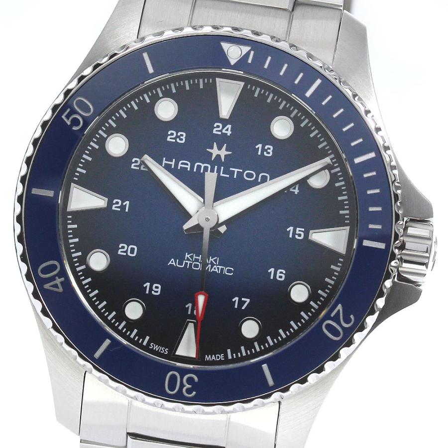 HAMILTON ハミルトン H825050 カーキ ネイビー スキューバ オート 自動  