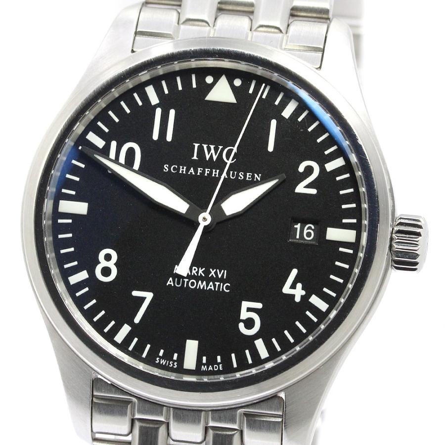 IWC IWC SCHAFFHAUSEN IW325504 パイロット・ウォッチ マークXVI デイト 自動巻き メンズ 良品 保証書付き_956370 IWC SCHAFFHAUSEN（IWCシャフハウゼン） IWC SCHAFFHAUSEN IW325504