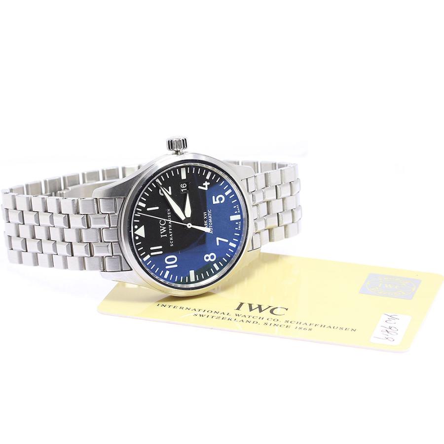 IWC IWC SCHAFFHAUSEN IW325504 パイロット・ウォッチ マークXVI デイト 自動巻き メンズ 良品 保証書付き_956370 IWC SCHAFFHAUSEN（IWCシャフハウゼン） IWC SCHAFFHAUSEN IW325504