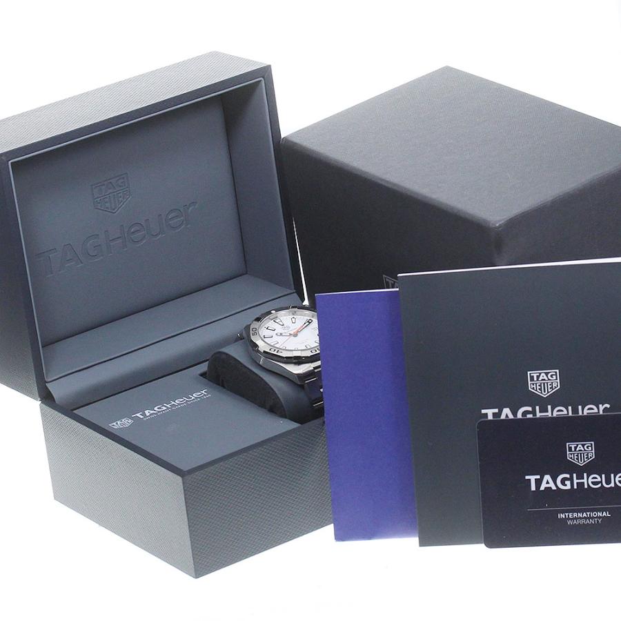TAG HEUER（タグ・ホイヤー） TAG HEUER WBD1111 アクアレーサー デイト クォーツ メンズ 良品 箱・保証書付き ...