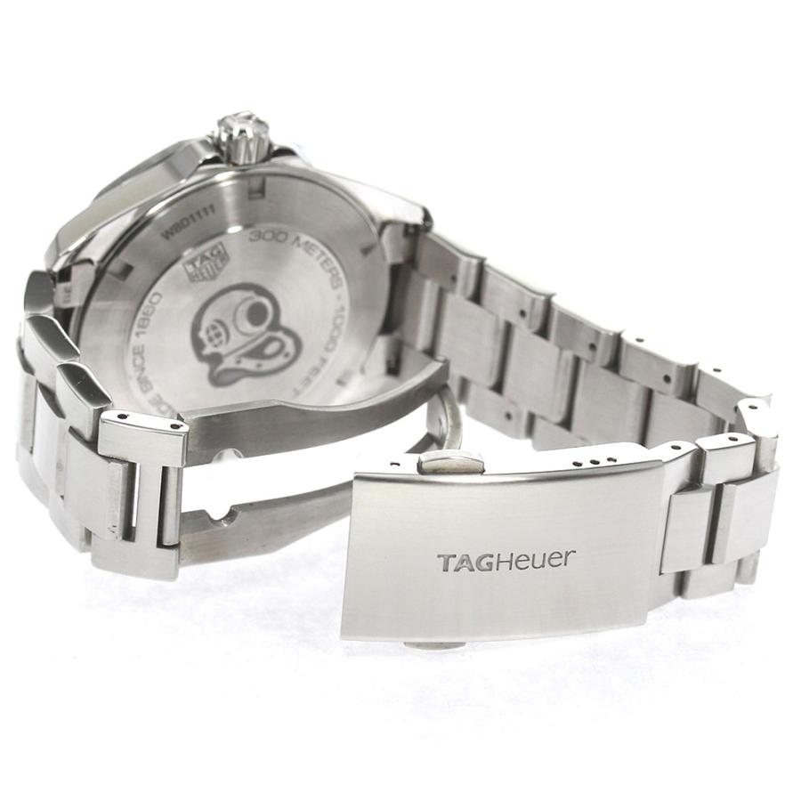 TAG HEUER（タグ・ホイヤー） TAG HEUER WBD1111 アクアレーサー デイト クォーツ メンズ 良品 箱・保証書付き ...