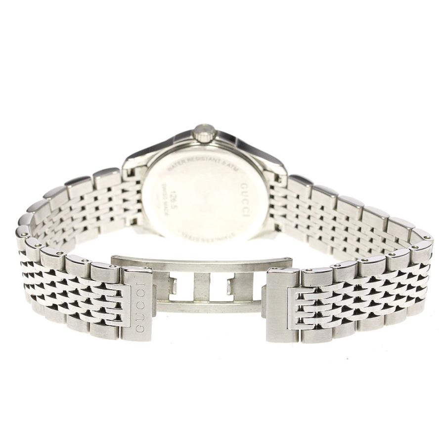 GUCCI（グッチ） GUCCI 126.5/YA126505 Gタイムレス 12Pダイヤ デイト