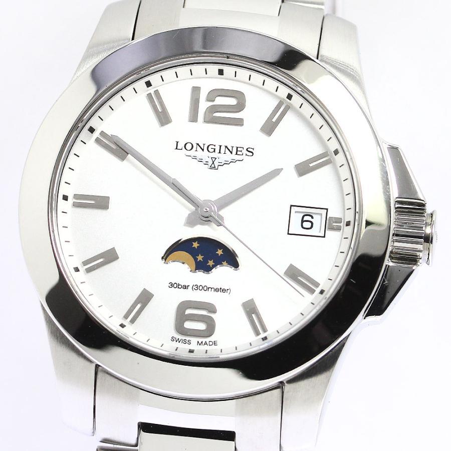 LONGINES（ロンジン） LONGINES L3.381.4 コンクエスト デイト ムーン 